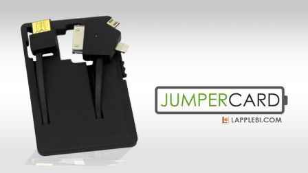 Jumper Card: миниатюрная зарядка размером с кредитку
