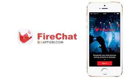 Теперь с помощью FireChat сообщениями можно обмениваться без выхода в Интернет