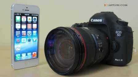 Canon 5D Mark III против iPhone 6, сопоставление качества фоток