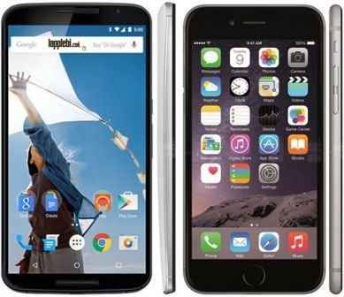  apple iphone, iPhone 6 Plus  Nexus 6   