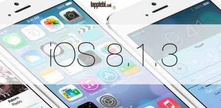  apple, iOS 8.1.3   