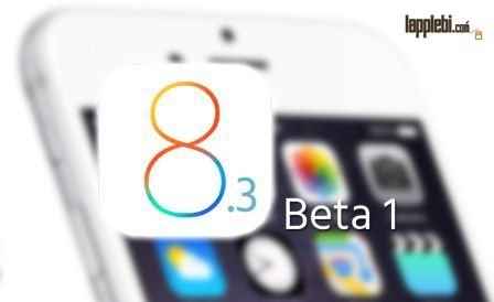   iOS 8.3 beta 1  iPad  iPhone