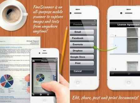   Iphone, ABBYY FineScanner    iPhone  iPad