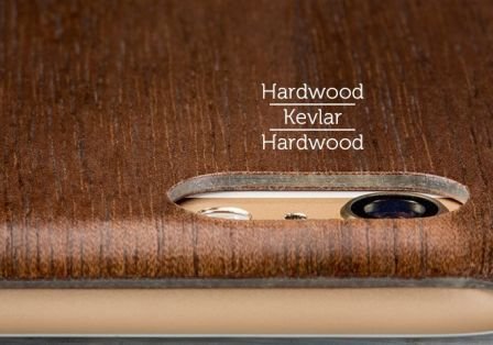 Аксессуары для Iphone, Pad & Quill Woodline деревянный чехол для iPhone
