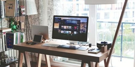 Новости apple, Mac на столе: красивый минималистичный рабочий стол видео редактора