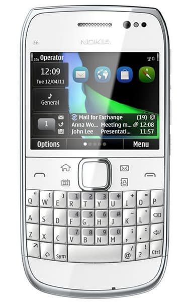   Apple, Nokia E6
