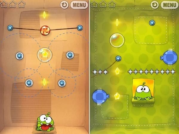   iPhone, Cut The Rope  Samsung Galaxy Ace