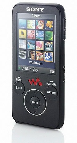  apple iPod, Sony Walkman S Series