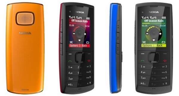 Nokia X1-00 и Nokia X1-01