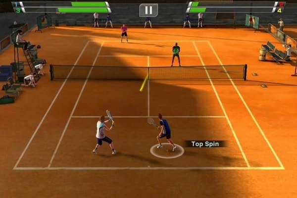 Игра Virtual Tennis Challenge на иос и андроид
