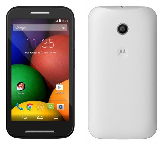 Смартфон под названием Moto E от Motorola