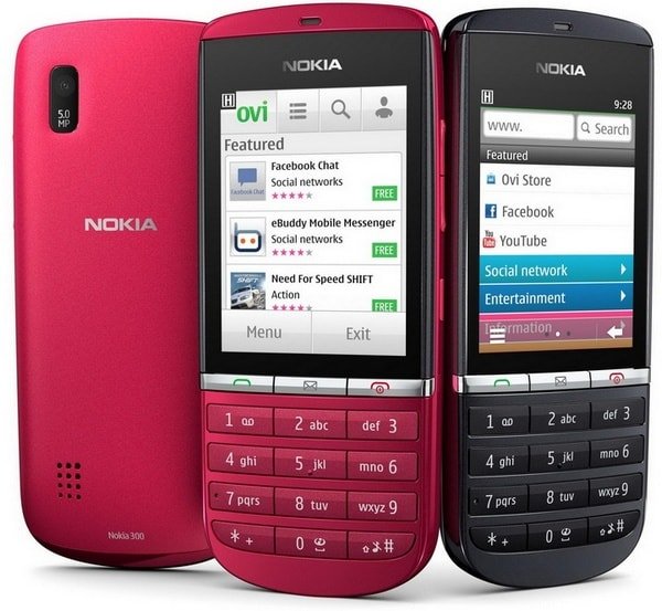 Новый телефон 300 Asha от Nokia