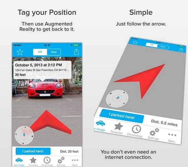  Find Your Car with AR  iPhone  