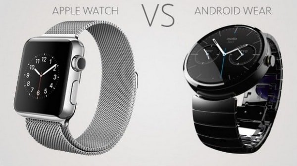 Сравнение операционных систем Apple Watch и Android Wear