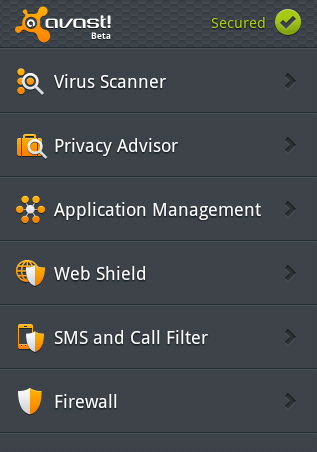 Приложение Avast! Mobile Security для iOS и Android