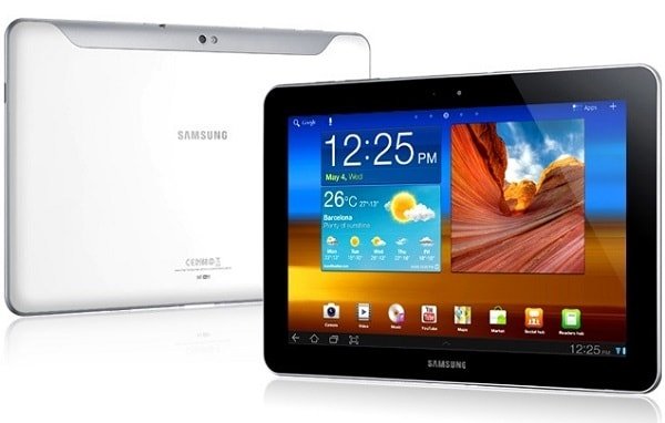  Samsung Galaxy Tab 10.1.    
