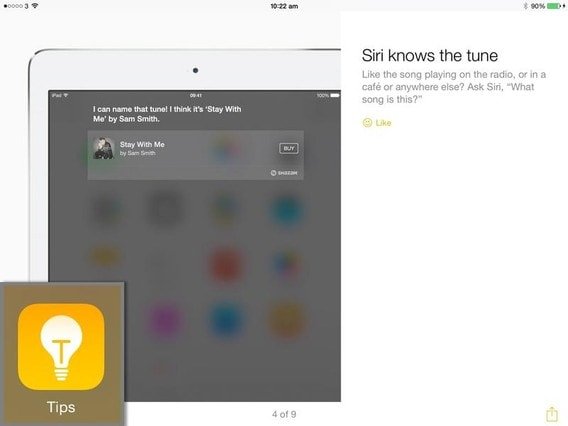 Новые функции iOS 8 – Новое приложение с подсказками