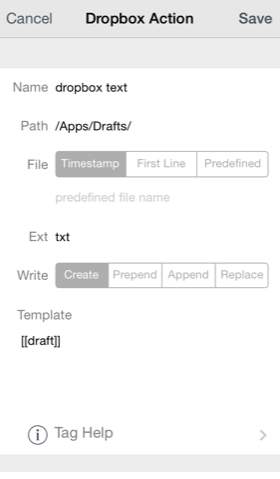 Drafts 3:   workflows iOS