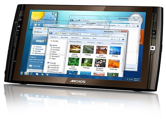  Apple iPad - Archos 9 PC tablet