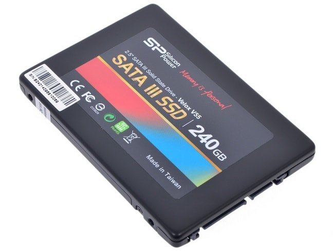 Твердотельный SSD накопитель Velox V55 240GB от SiliconPower