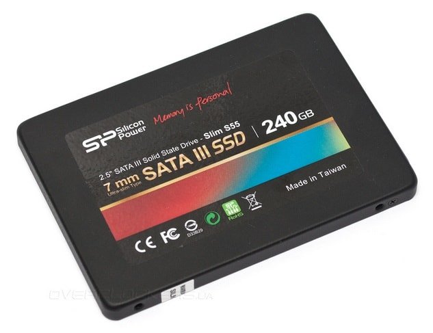 Твердотельный SSD накопитель Velox V55 240GB от SiliconPower