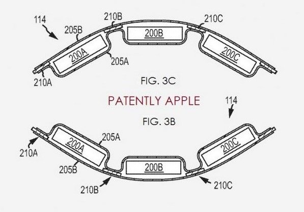Apple патентует аккумуляторы, которые смогут гнуться.
