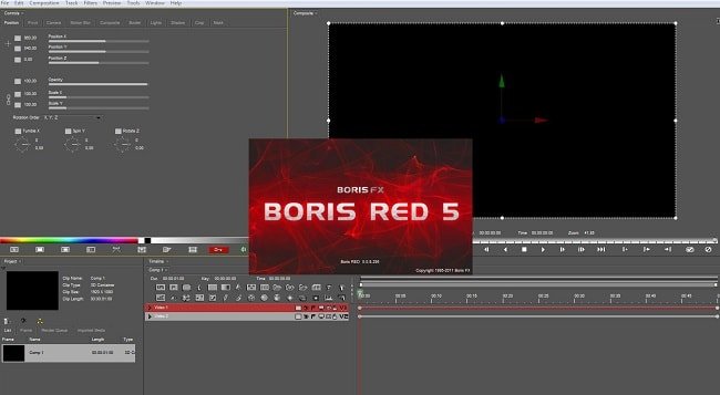 Boris Red 5 – создаем спецэффекты легко