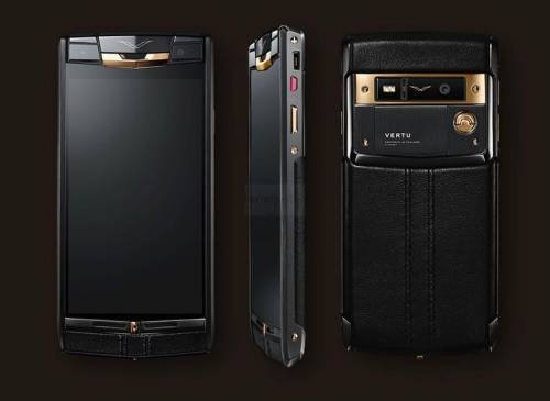 Vertu SignatureTouch Jet Red Gold: премиальный смартфон с панелями из титана и керамики