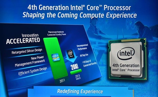 Официально представлены процессоры 4-го поколения от Intel