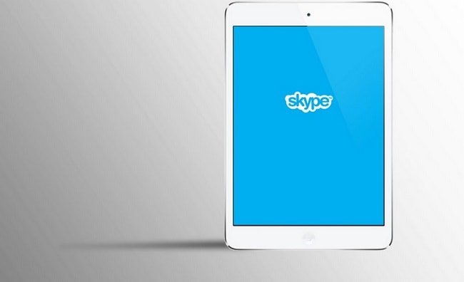 Приложение Skype на iPad mini