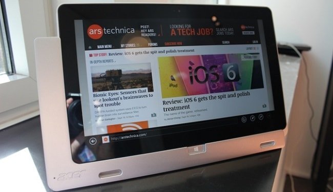 Acer Iconia Tab W700 64Gb dock:       