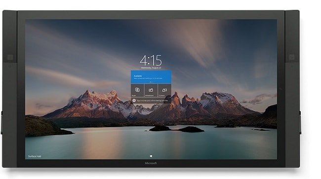 Microsoft Surface Hub — 84 дюймовый настенный планшет