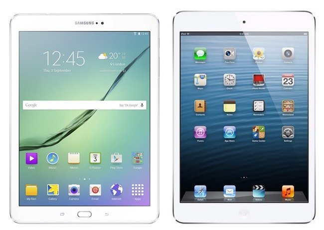  Samsung Galaxy Tab  Apple iPad