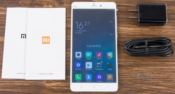   Xiaomi Mi Note:    ?