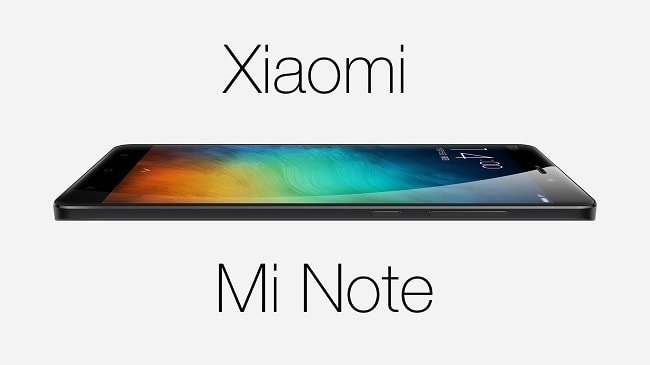   Xiaomi Mi Note:    ?