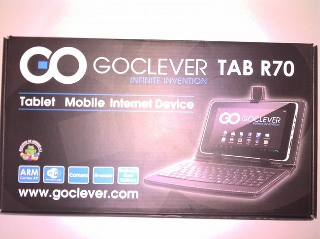 GoClever Tab R70 – неплохие возможности по низкой цене