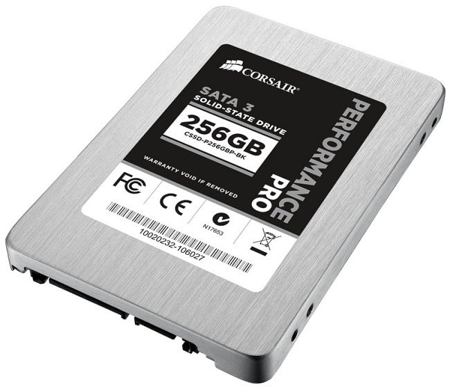 Дизайн SSD Corsair Performance Pro 256 Гбайт