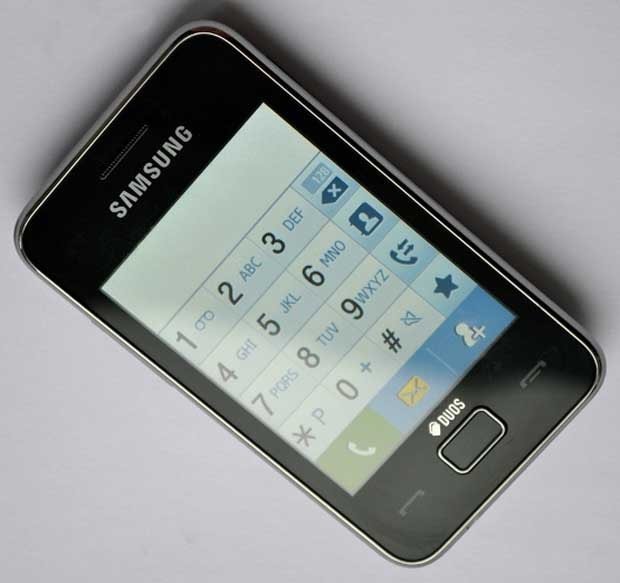 Лицевая сторона Samsung GT-S5222 DUOS