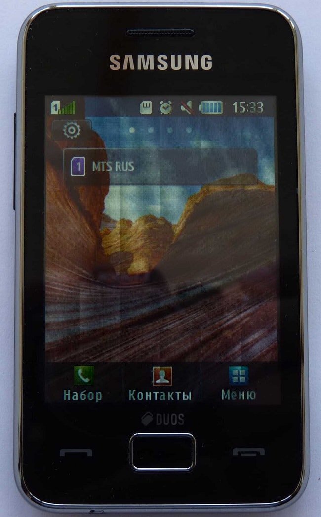 Экран Samsung GT-S5222 DUOS