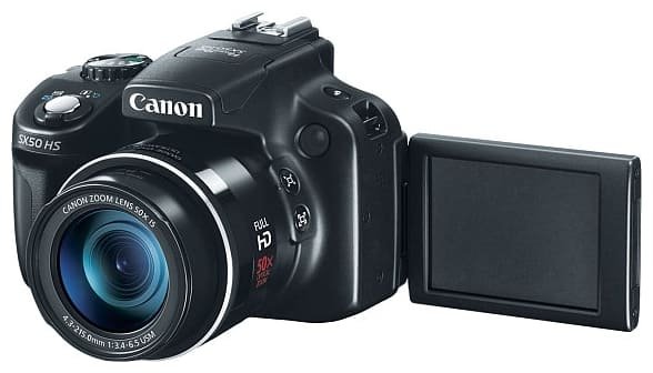 Мощный фотоаппарат Canon PowerShot SX50 HS