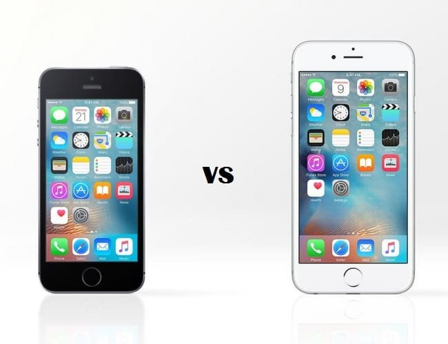 Смартфон: IPhone SE vs iPhone 6S
