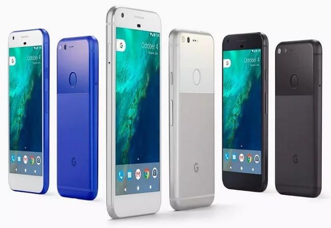 Google смартфоны Pixel и Pixel XL