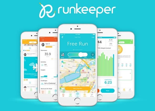 Приложение RunKeeper для занятий бегом