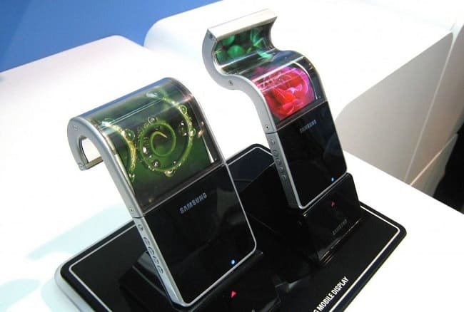 Гибкий смартфон Samsung Galaxy Skin