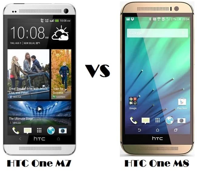 Сравнить телефоны: HTC One M8 vs HTC One (M7)
