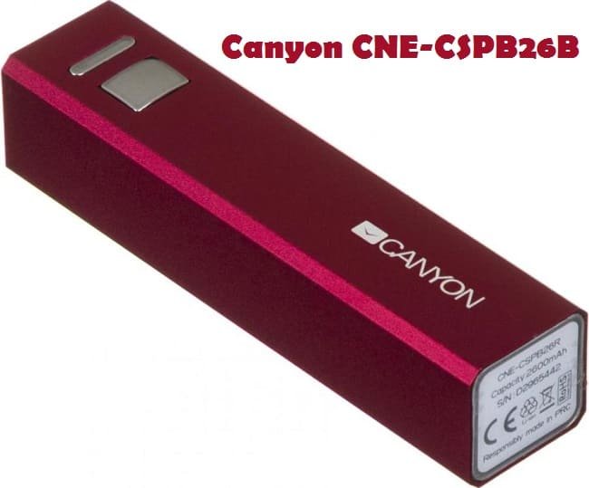 Зарядка Canyon CNE-CSPB26B для портативных устройств - новость на сайте lapplebi.com