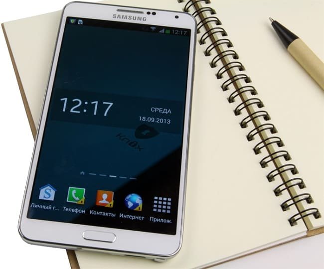  Samsung Galaxy Note 3