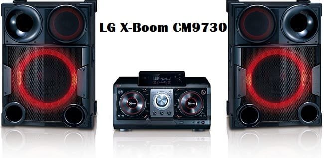 Минисистема LG X-Boom CM9730 с диджейскими возможностями