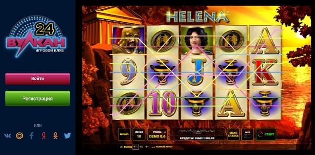 Игровой автомат helena в казино Вулкан 24
