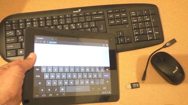 Как подключить клавиатуру к планшету